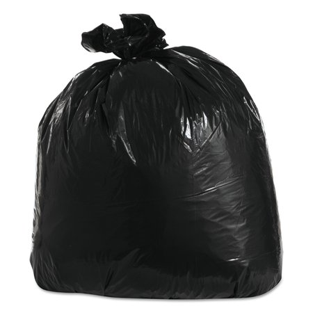 Trinity Plastics 33 gal Trash Bags, 33 in x 39 in, Heavy-Duty, 1.25 mil, Black, 100 PK 100428